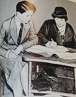 Vertragsunterzeichnung Menchik-Graf 1937 