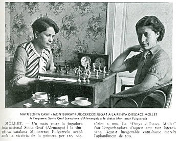 Wettkampf mit Montserat Puigcercos