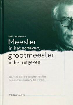 Marten Coerts - Meester in het schaken, grootmeester in het uitgeven - frontcover