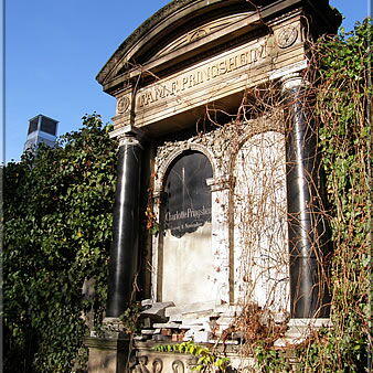 The tomb of Fedor Pringsheim, banker and councillor of Wroclaw