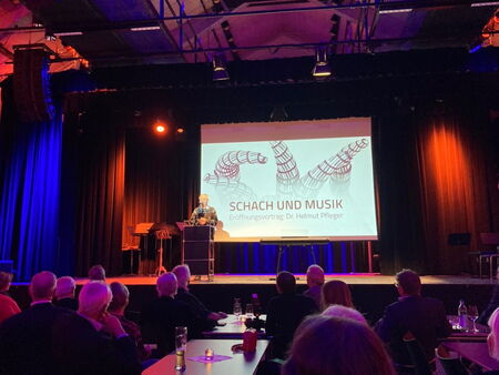 Ebersberg November 5th, 2022: Lecture by Dr. H. Pfleger on chess and music