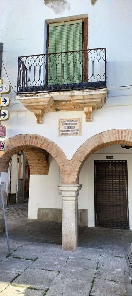 The birthplace of Ruy López, in Zafra, Spain
