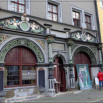 An adjacent Renaissance house nearly identical to the Cranach house