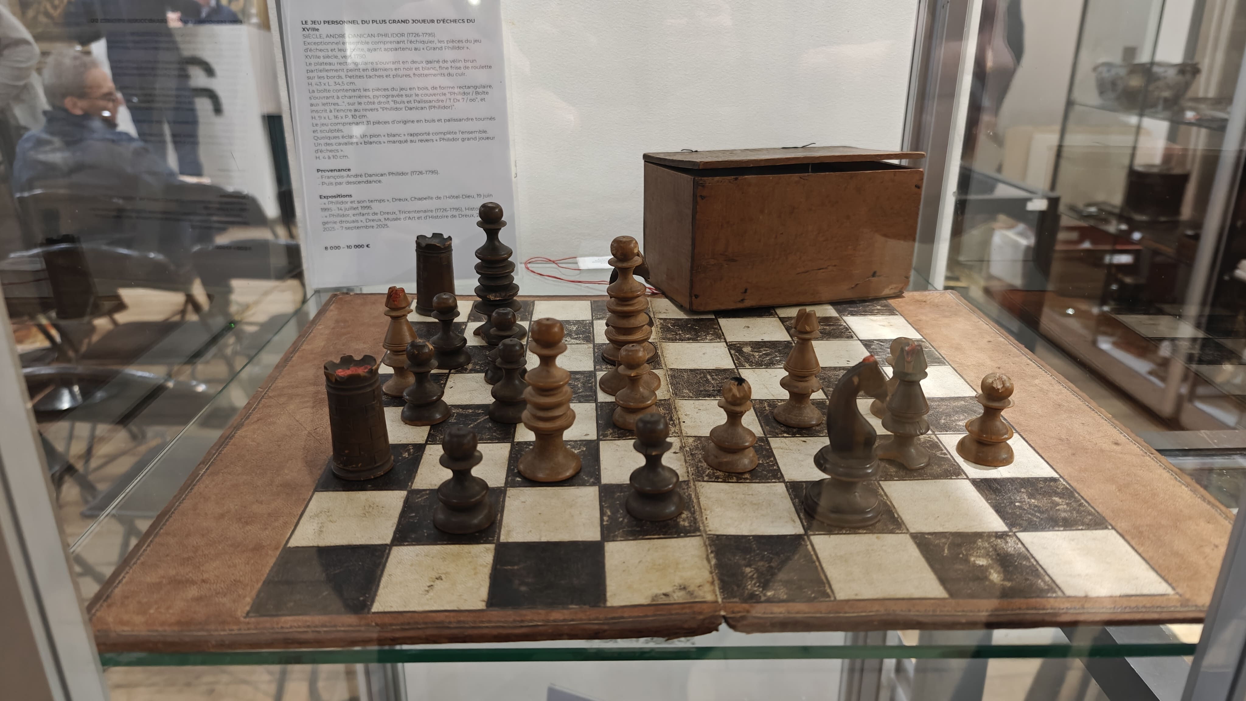 Inside the auction room