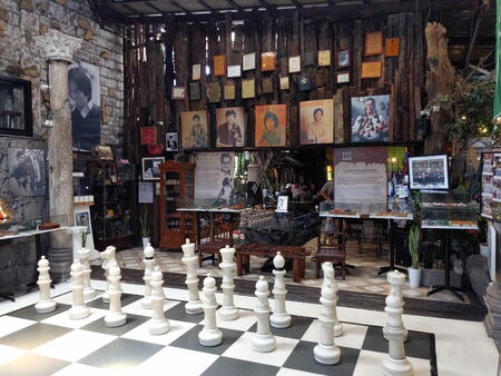 The first impression oft he Torre museum from the inside