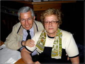 Alessandro Sanvito with his wife Ermide