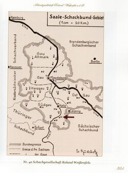 Konrad Reiß - Chronik der Schachgesellschaft „Roland“ Weißenfels a.d.S. - Seite 351