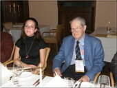 Yuri Averbakh with Mrs. Glück (Eckberg Castle, Dresden 2008)