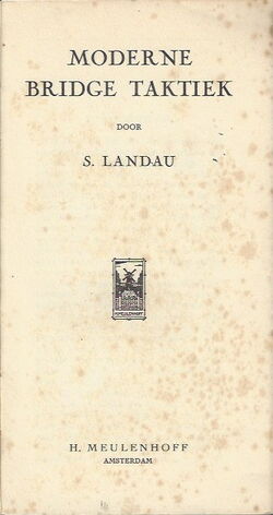 Moderne Bridge Taktiek - S. Landau - title page