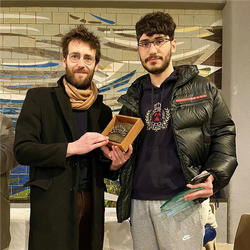 Arnaud Berman and Ali Reza Firouzja, Rouen 2023