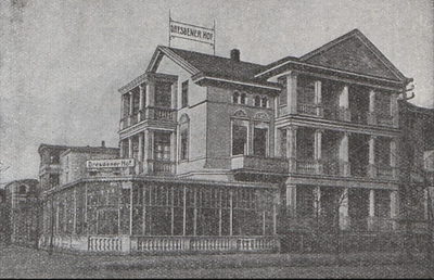 Hotel "Dresdener Hof", 1912