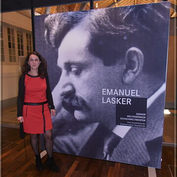 Exhibition curator Susanna Poldauf