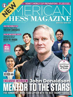 Cover of the American Chess Magazin, Issue 14-15