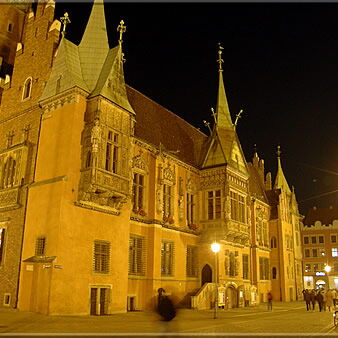 The city hall â€“ gothic and renaissance architecture