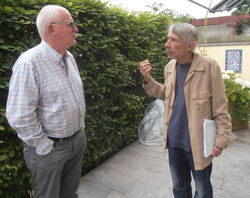 Calle Erlandsson and Bernd Schippan, June 2014