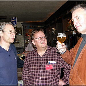 Wijk aan Zee commentator IM Hans Böhm is still a cult figure in the Netherlands