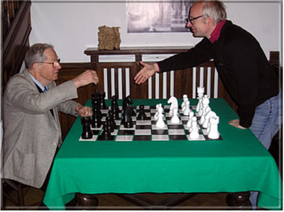 Kórnik 2007 Hübner-Awerbakh, Kurzpartie für die Fotografen