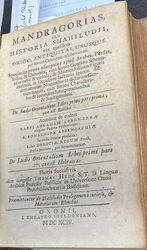 Quelle: Hyde 1694.Titelblatt