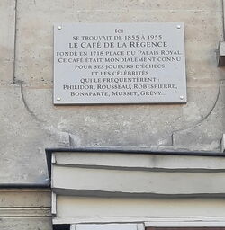 The commemorative plaque