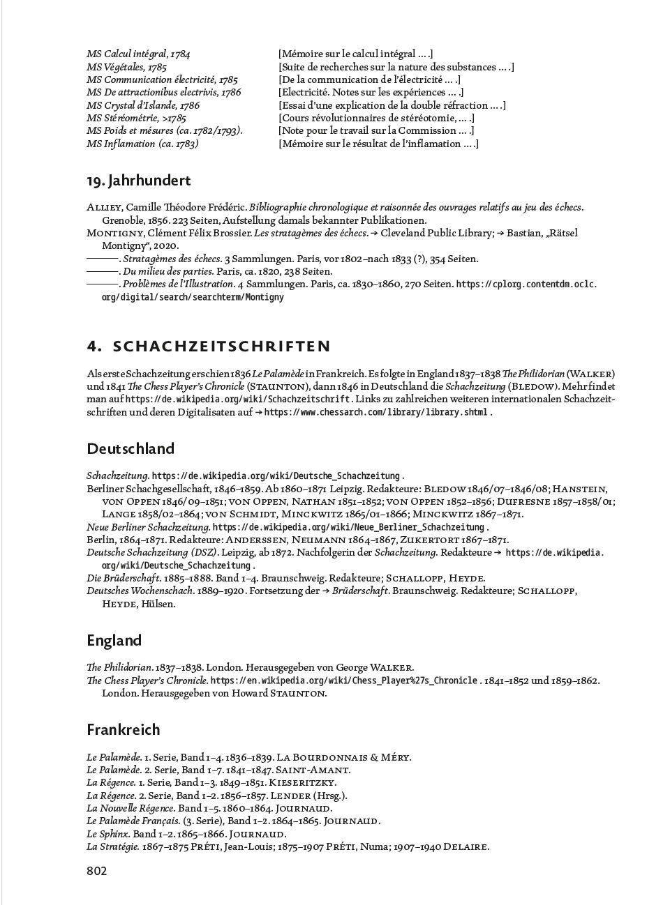 Herbert Bastian - Chapais - Seite 802 Literatur