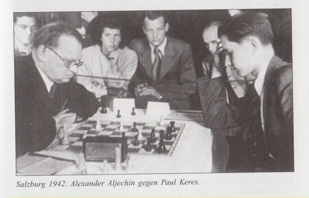 Alekhine - Keres, Salzburg 1942