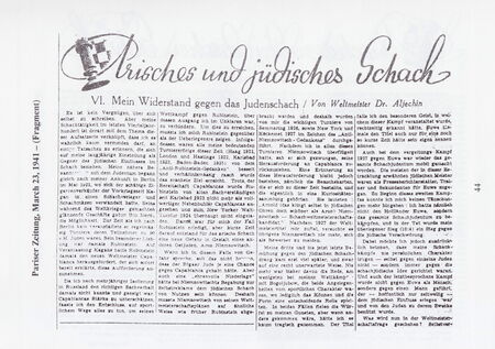 Article from the Pariser Zeitung