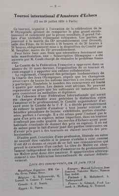 FFE Bulletin number 11 - April May June 1924