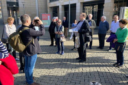 Participants of the conference who took part in the city tour on Sunday, October 30th, 2022.