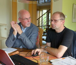 Bob van de Velde and Wilfried Krebbers