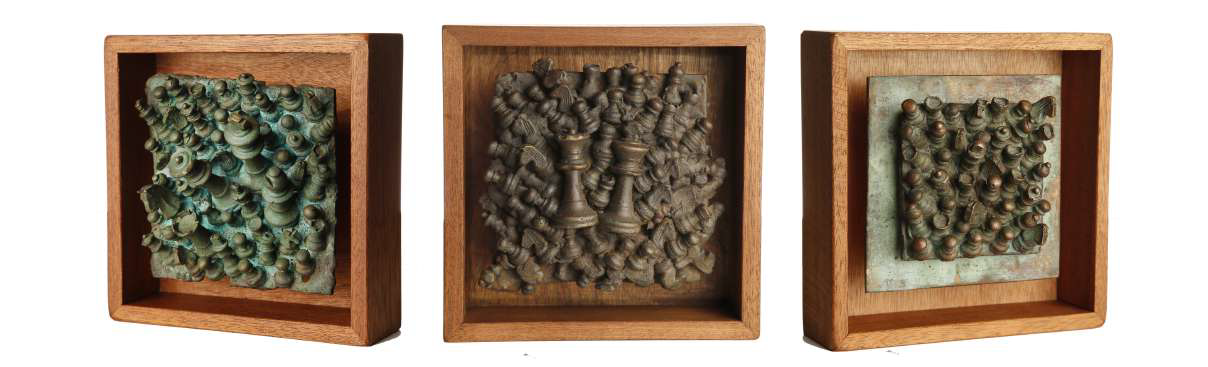 Bronze Low Reliefs made from lost wax