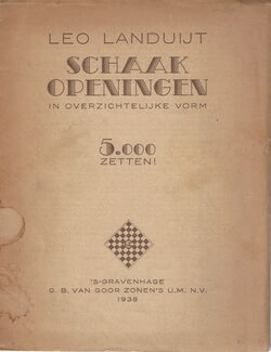 Schaak Openingen - Leo Landuijt, 1938