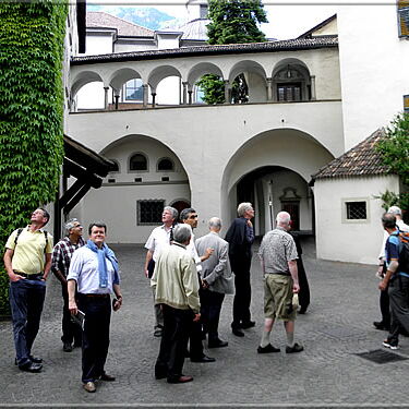 At the Benedictine Monastery