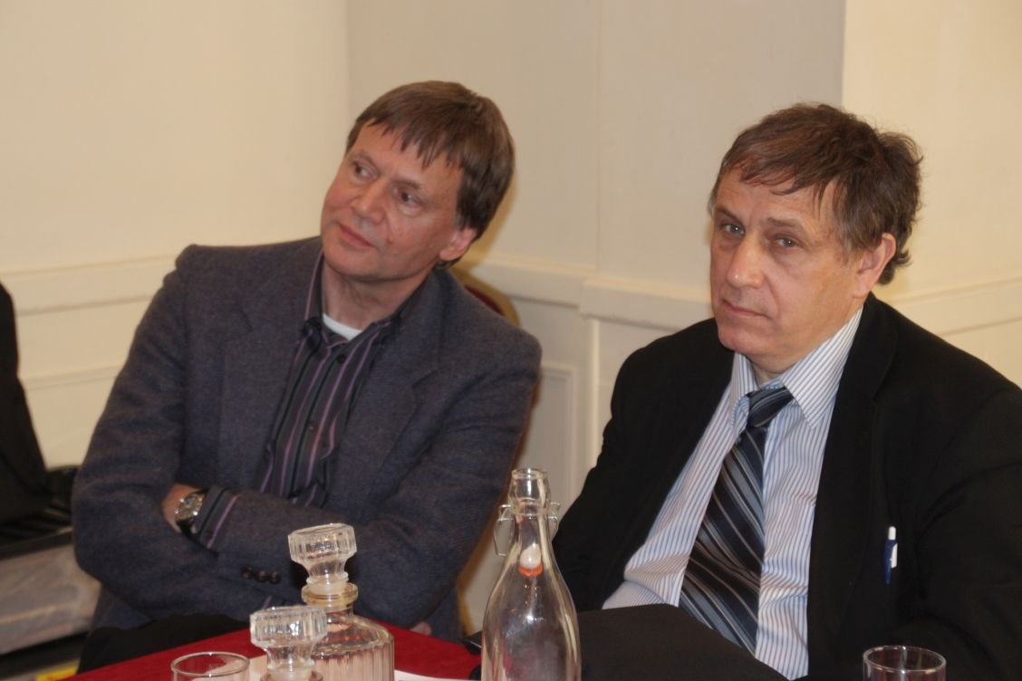 Jimmy Adams mit Raymond Cannon, 2012