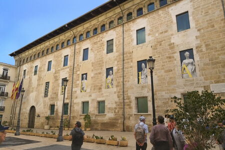 The Palace of the Borgias in Valencia.