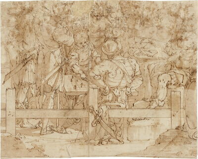 Giulio Benso - The chess players