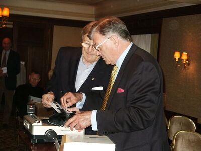 Hans Krieger und Thomas Thomsen, CCI-Treffen Hamburg 2005