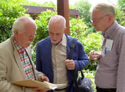 Calle Erlandsson, Bob van de Velde and Bert Corneth, June 2017