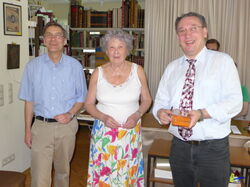 Marco Nolte, Adelheid Klittich-Pfankuch and Dr. Karl Klittich