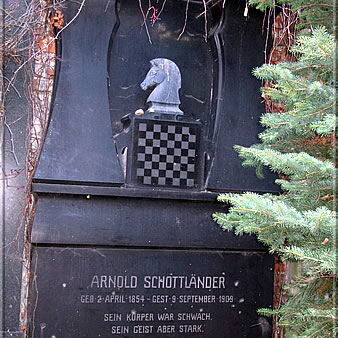 Arnold Schottländer's grave