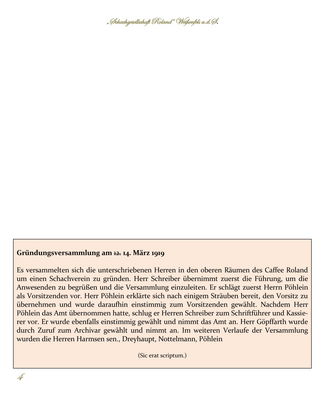 Konrad Reiß - Chronik der Schachgesellschaft „Roland“ Weißenfels a.d.S. - Seite 4