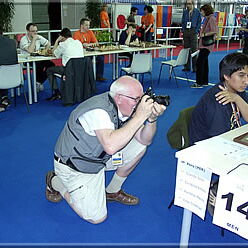 Calle Erlandsson on the hunt for Olympic subjects