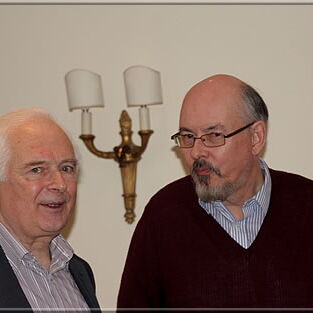 Owen Hindle and Tim Harding