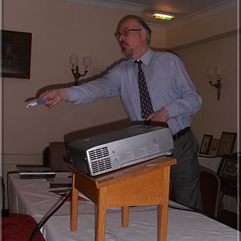 Tim Harding in action