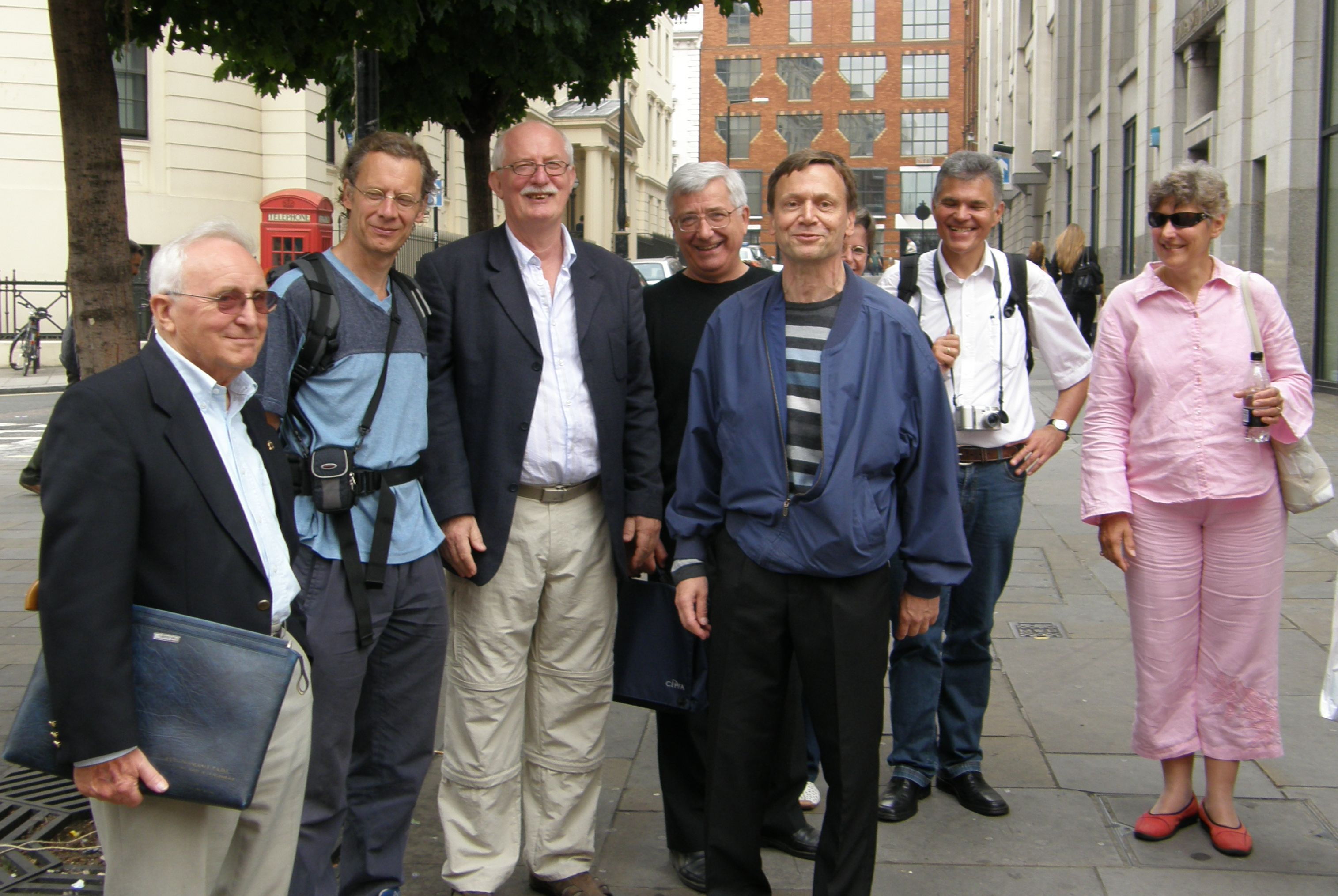 Leonard Skinner, Jurgen Stigter, Calle Erlandsson, Tony Gillam, Jimmy Adams, Andreas Saremba und Regina Corneth, 2007