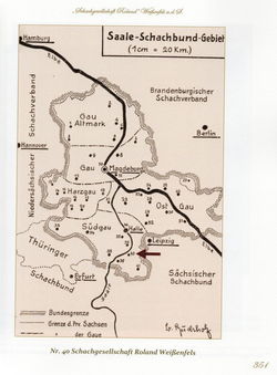 Konrad Reiß - Chronik der Schachgesellschaft „Roland“ Weißenfels a.d.S. - Seite 351