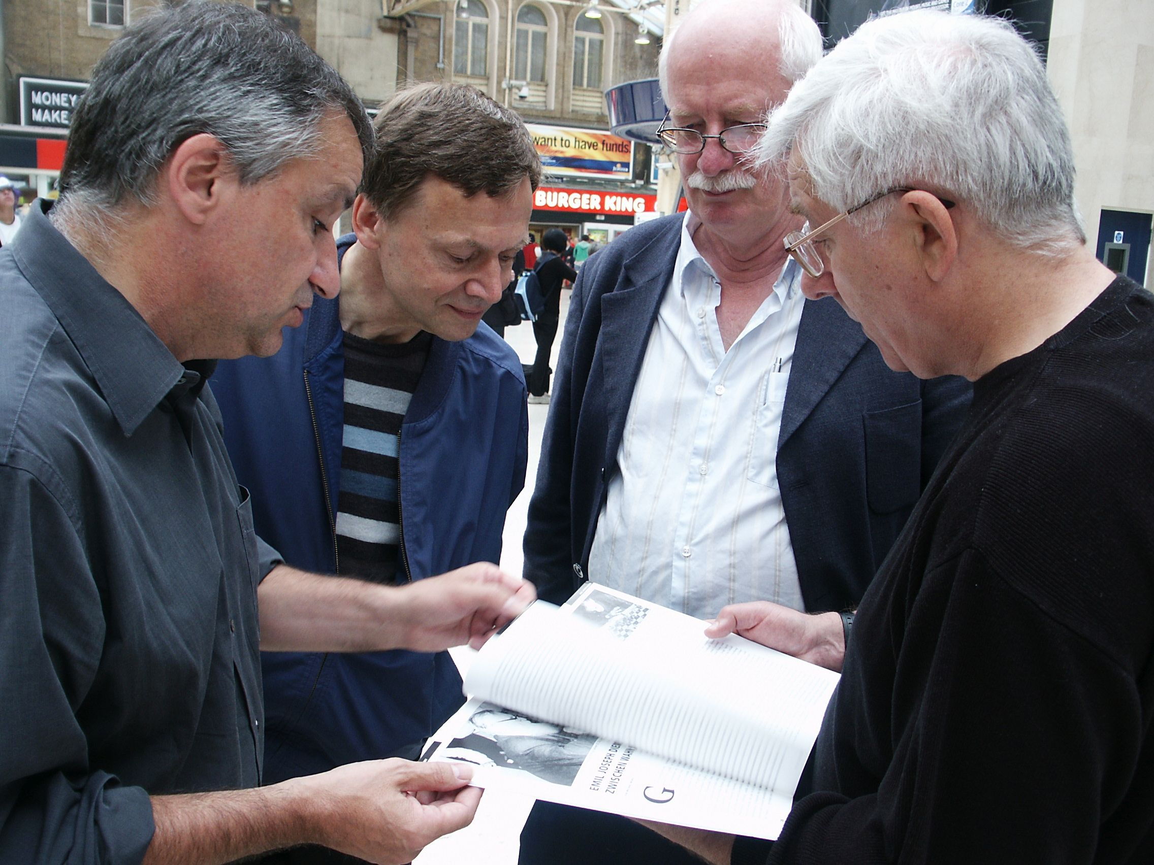 Michael Negele, Jimmy Adams, Calle Erlandsson und Tony Gillam, 2007