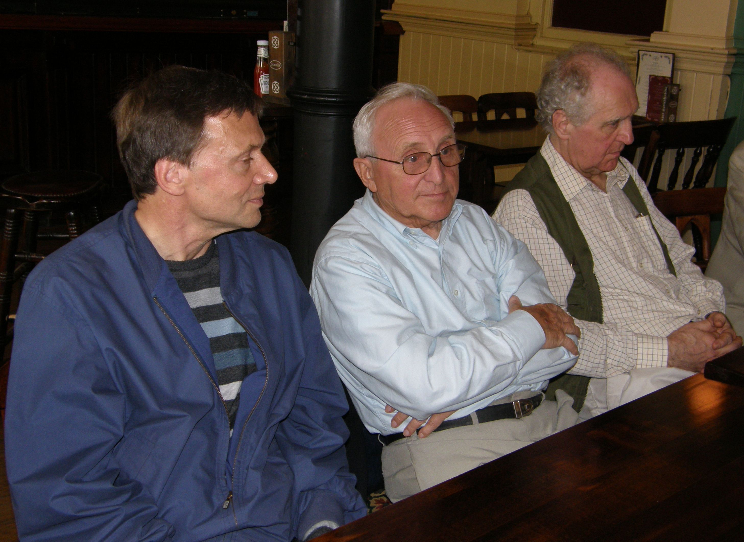 Jimmy Adams, Leonard Skinner und Mark Huba, 2007