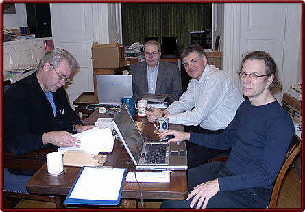 Hans Engberts, Ralf Binnewirtz, Andreas Saremba and Jurgen Stigter