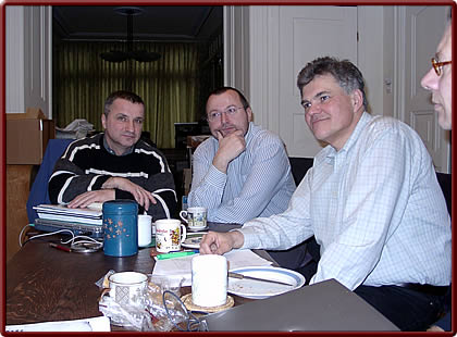 Michael Negele, Vlastimil Fiala, Andreas Saremba, Jurgen Stigter (only partly visible)