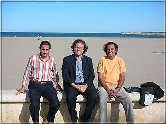 Las Arenas beach, Valencia (from left to right: Alió, Garzón, Artigas)